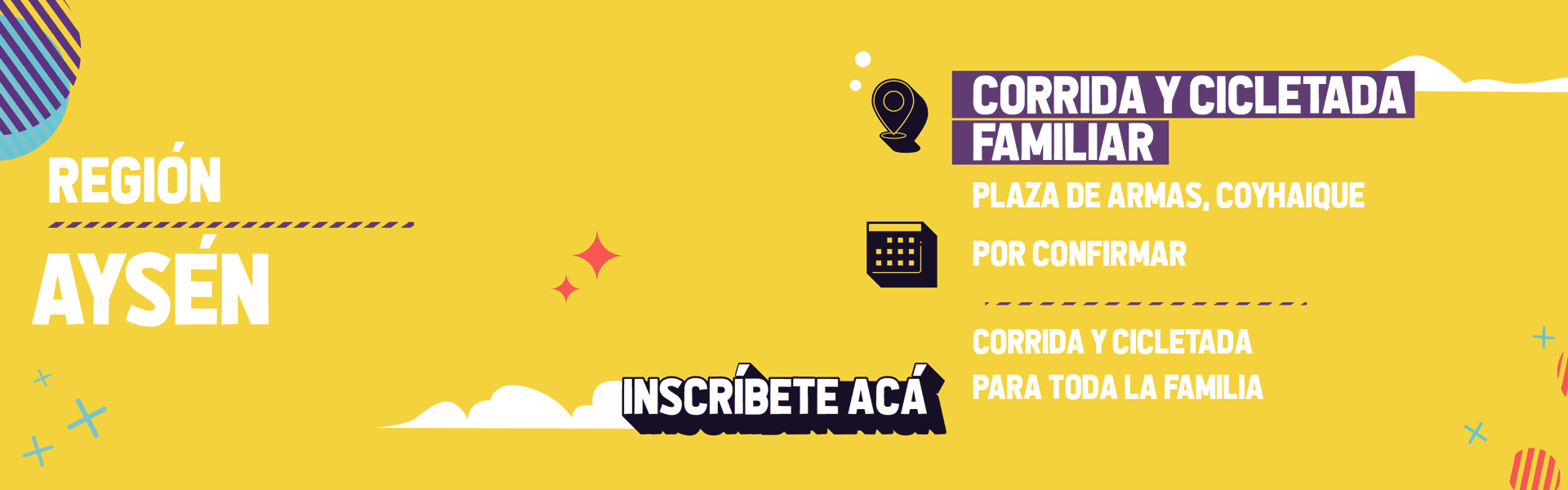 Region de Aysen Actividades deportivas y recreativas Inscríbete acá